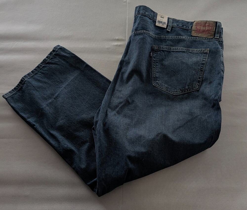 LEVIS 559 56 x 30 MENS RELAXED STRAIGHT FIT DENIM JEANS BRAND NEW BIG TALL